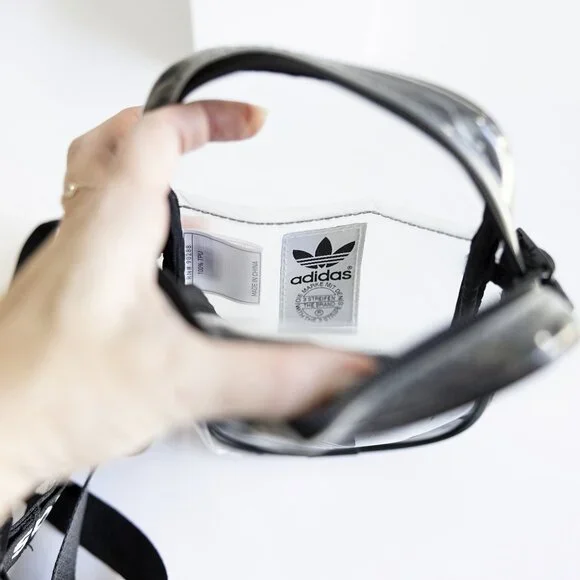 Adidas Clear Festival Crossbody Bag - Stadium Purse - Picture 5 of 7